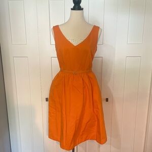 Mad Men style Fit & Flare Belt Dress